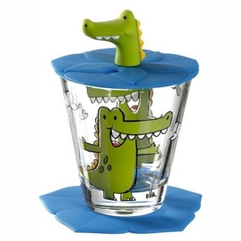 Kinderdrinkset Leonardo Krokodil (3-Delig)