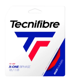 Cordage Tecnifibre X-ONE BIPHASE 1,18 Red
