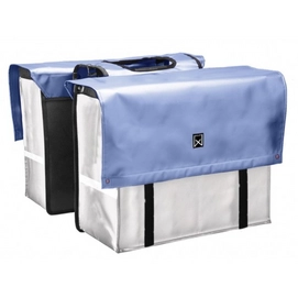 Fietstas Willex Compact Bisonyl Zilver Blauw