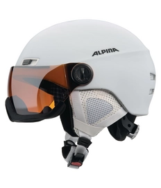 Skihelm Alpina Menga JV HM White Matt