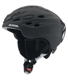 Skihelm Alpina Scara Black-Strass Matt