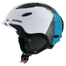 Skihelm Alpina Snow Mythos White-Silver-Blue Matt