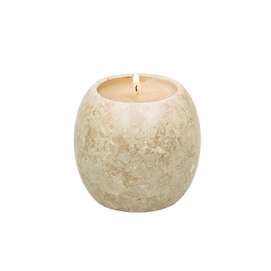 Theelichthouder Akouarel Stono Beige