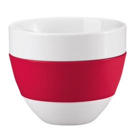 Milchkaffeetasse Koziol Aroma Solid Himbeerrot