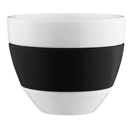 Espressotasse Koziol Aroma Solid Schwarz