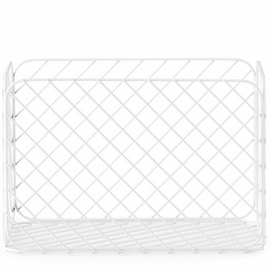 Opbergmand Normann Copenhagen Track White 37 x 23 cm