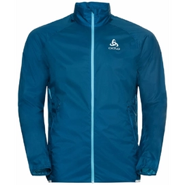Veste de Sport Odlo Men Zeroweight Dual Dry Water Resist Mykonos Blue