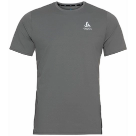 T-Shirt de Sport Odlo Men SS Crew Neck Zeroweight Chill-T Steel Grey