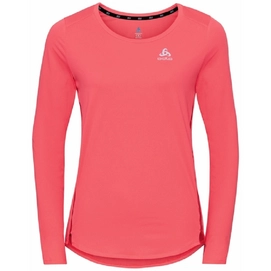 Haut de Sport Odlo Women LS Crew Neck Zeroweight Chill-T Roze