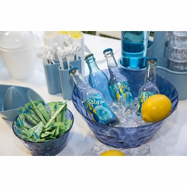 Saladeschaal Koziol Club Bowl L Transparent Grey
