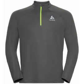 Gilet Odlo Men Midlayer Essential 12 Zip Steel Grey