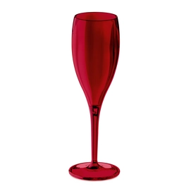 Champagneglas Koziol Cheers No. 1 Transparent Deep Red (Set van 4)
