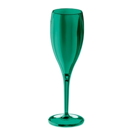 Champagneglas Koziol Cheers No. 1 Transparent Emerald Green (Set van 4)