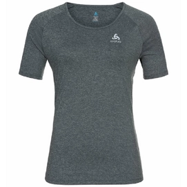 T-shirt de Sport Odlo Women SS Crew Neck Run Easy 365 Grey