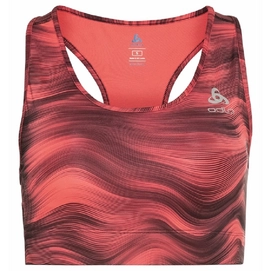Sport BH Odlo Bralette Essential Print Roze Graphic SS21 Damen