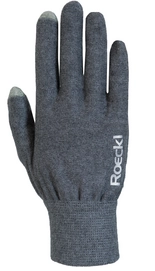 Fietshandschoen Roeckl Men Kapela Anthracite Melange