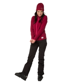 Ski vest Protest Women Sharpa Full Zip Top Beet Red