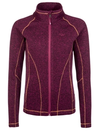 Ski vest Protest Women Luca Full Zip Top Dark Lava