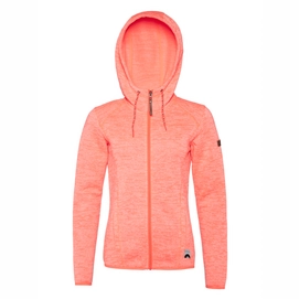 Hoodie Protest Women Cue Full Zip Granatina