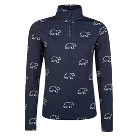 Skipully Protest Women Kenai 1/4 Zip Top Ground Blue