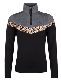 Ski Sweatshirt Protest Women Istas 1/4 Zip Top Granola