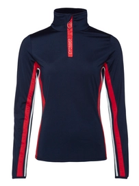 Skipully Protest Women Durcy 1/4 Zip Ground Blue