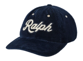 Kappe Ralph Lauren Das Ralph Logo Cord Cap Ball Cap Herren Hunter Navy
