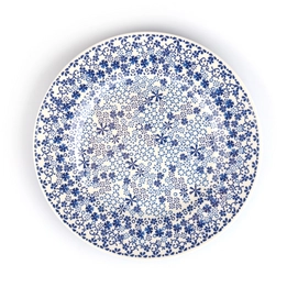 Dinerbord Bunzlau Castle Melamine Indigo Lace (25 cm)