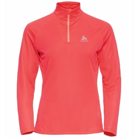 Veste Odlo Women Midlayer Essential 12 Zip Roze