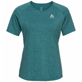T-Shirt Odlo Women SS Crew Neck Run Easy 365 Jaded Melange