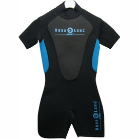Wetsuit Aqua Lung Sport Rando Shorty 3mm Women Black Aqua
