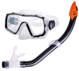 Snorkelset Aquatics Combo Captain Men Black