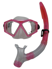 Snorkelset Aqua Lung Sport Molokai & Spout Pink