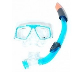 Set de Plongée avec Tuba Aqua Lung Sport Cozumel & Seabreeze Blue