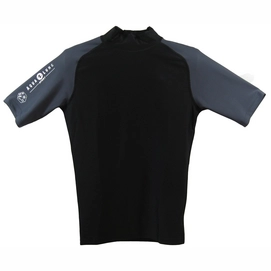 UV-T-Shirt Aqua Lung Sport Rashguard Schwarz Herren