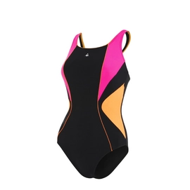 Badeanzug Aqua Sphere Chelsea Schwarz Dark Pink