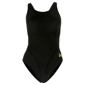 Badpak Michael Phelps Women Solid Competition Back Black-Maat 36