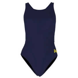 Badpak Michael Phelps Women Solid Competition Back Navy Blue