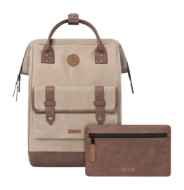 Sac à Dos Cabaïa Adventurer Recycled Waxed Cotton Rabat Large