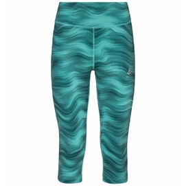 Legging Odlo Women Tights 34 Essential Soft Print Jaded Graphic Ss21