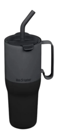Thermal Mug Klean Kanteen Rise Tumbler 1065ml Straw Lid Asphalt