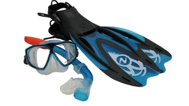 Schnorchelset Aqua Lung Sport Rando Set Damen Aqua 36 - 40