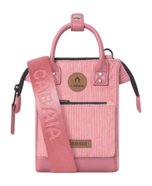 Shoulder Bag Cabaïa Nano Recycled Velvet Gold Coast