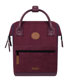 Rucksack Cabaïa Adventurer Velvet Recycled Radom Burgundy Small