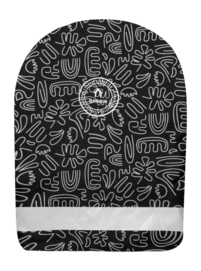 Housse de Pluie Cabaïa Rain Cover Le Touquet Black and White