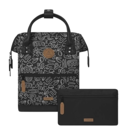 Sac à Dos Cabaïa Adventurer All Over Amiens Black And White Small
