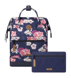 Sac à Dos Cabaïa Adventurer All Over Osaka Pink Flowers Medium