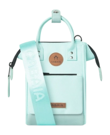 Shoulder Bag Small Cabaïa Nano Essentials Bilbao Light Blue