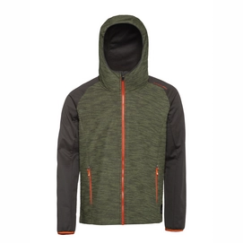 Vest Protest Men Duffel Full Zip Hoody Swamped