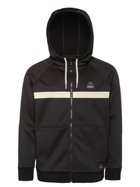 Gilet Protest Men Claudio Full Zip Hoody True Black